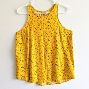 2/$15 High Neck floral blouse